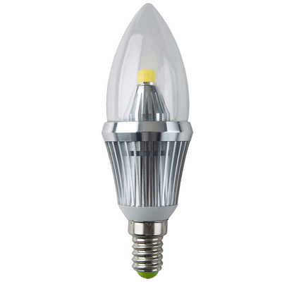 Alto brilho de 360 graus / E14 / 4W LED Candle Light Bulbs para galerias, pátio