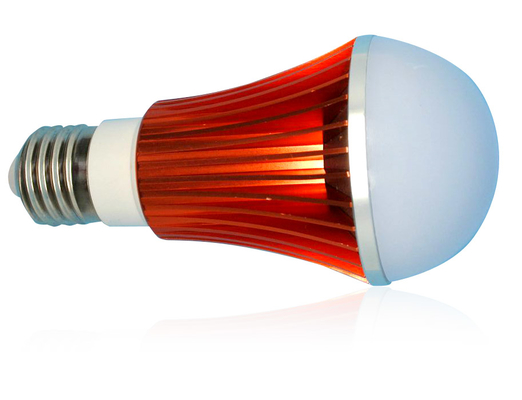 Fundição - alumínio 3W, 50-60 HZ, 450 - 500LM, 50000 horas levou Nightlight bulbos